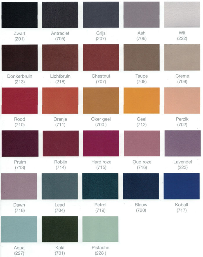 Kleuren leer as armbanden